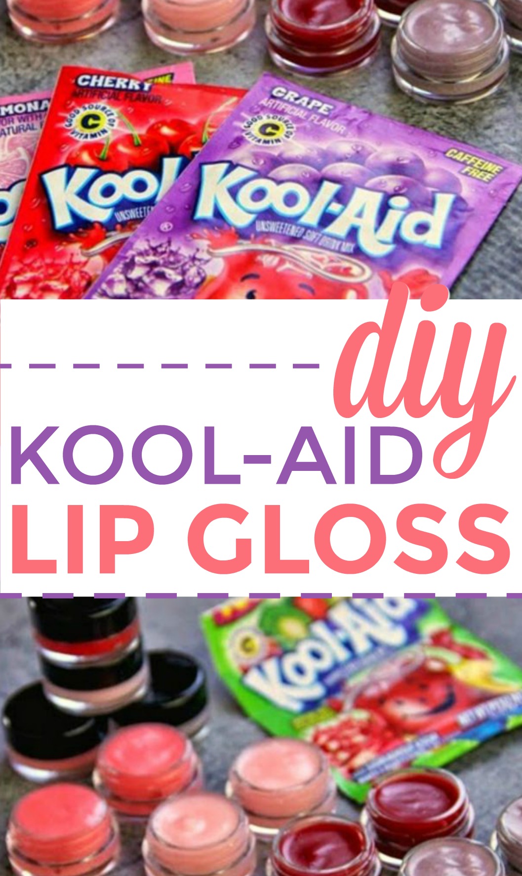 DIY Kool Aid Lip Gloss A Little Craft In Your Day