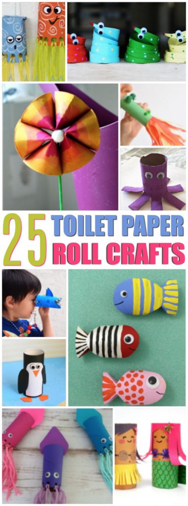 14 Toilet Paper Roll Crafts - A Little Craft In Your Day