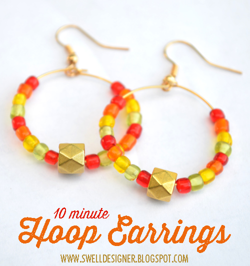 10-minute-hoop-earrings