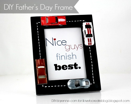 DIY Father's Day Frame Lightbox