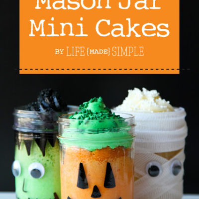 Halloween Themed Jar Cakes thumbnail