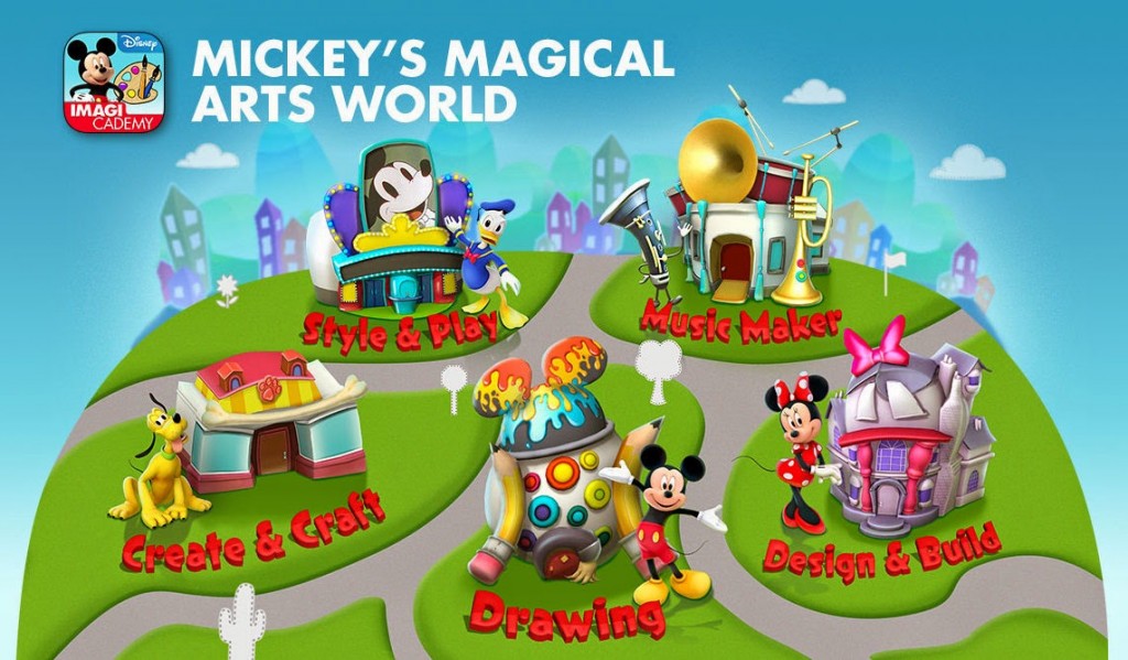 Mickey's Magical Arts World app