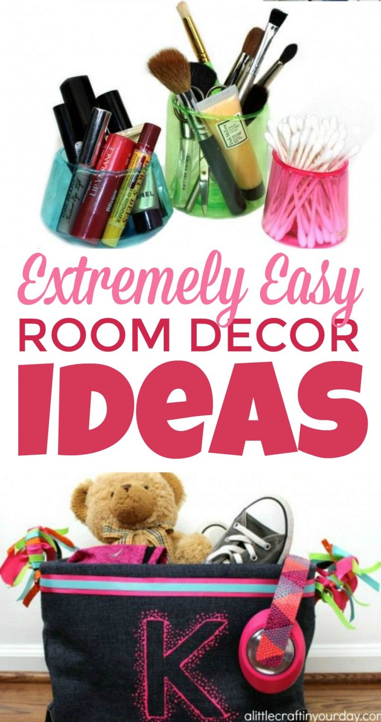 Extremely Easy Room Decor Ideas - A Little Craft In Your Day