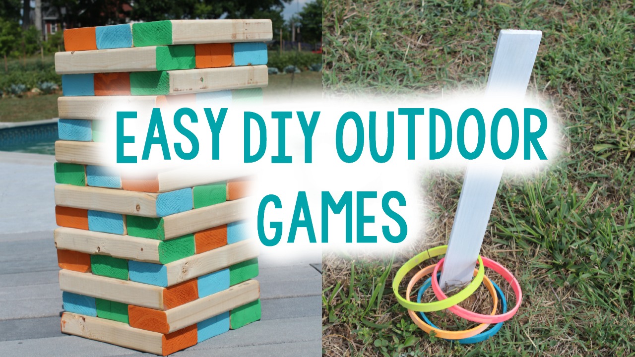 DIY Outdoor Games A Little Craft In Your Day