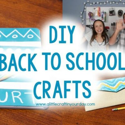 DIY Back to School Supplies thumbnail