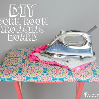 DIY Dorm Room Ironing Board thumbnail