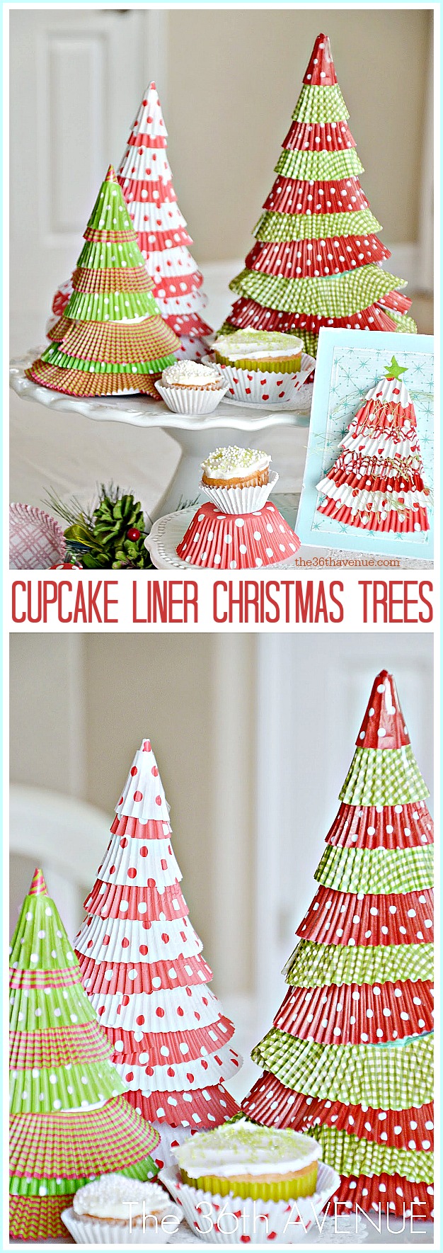 Cupcake-Liner-Christmas-Trees-the36thavenue.com_
