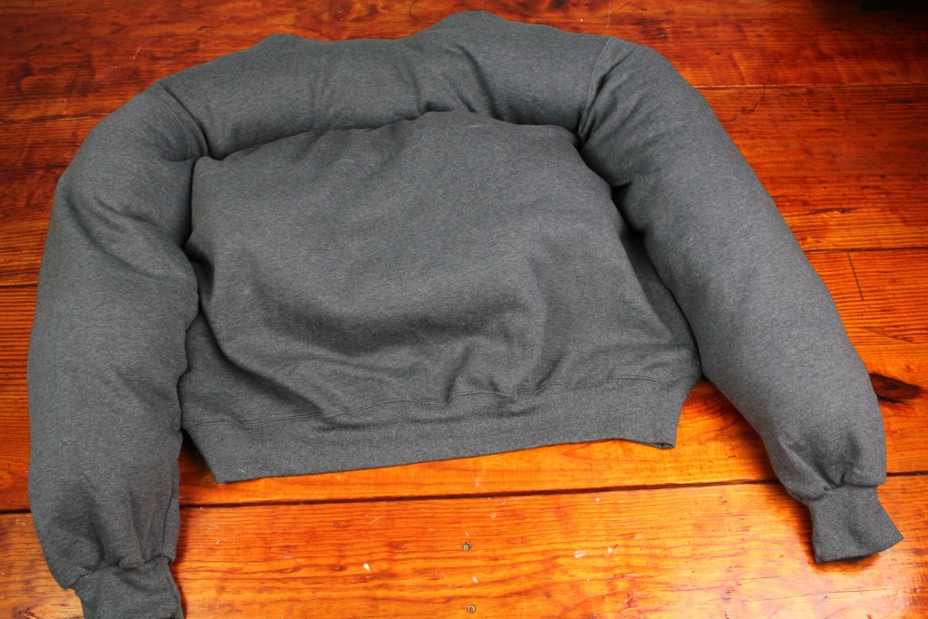 DIY Dog Bed From a Sweat Shirt A Little Craft In Your Day