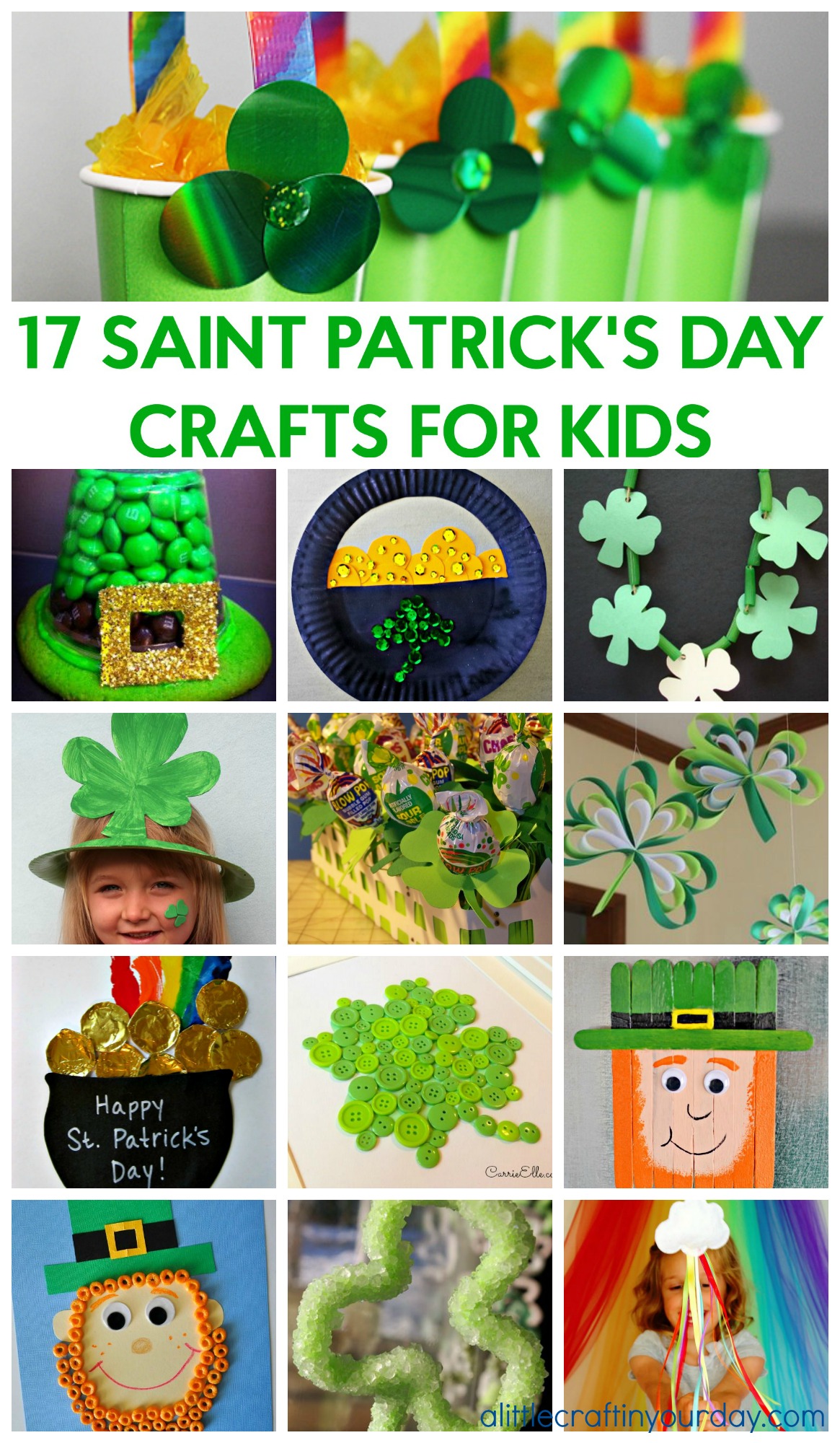 17 Saint Patrick's Day Crafts for Kids A Little Craft In Your Day