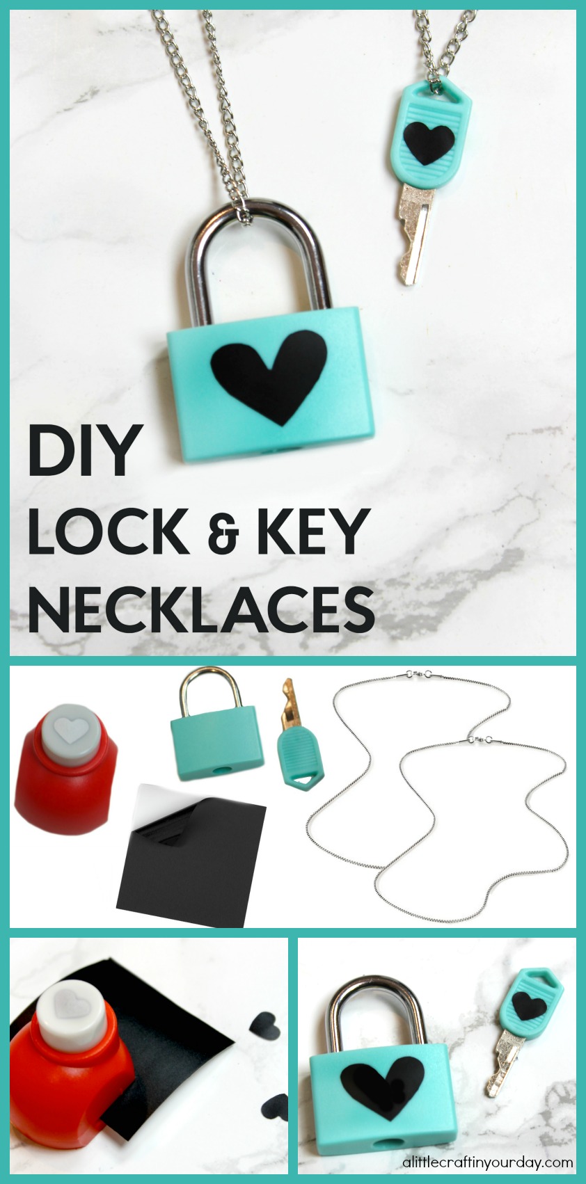 DIY_Lock_&_Key_Necklaces