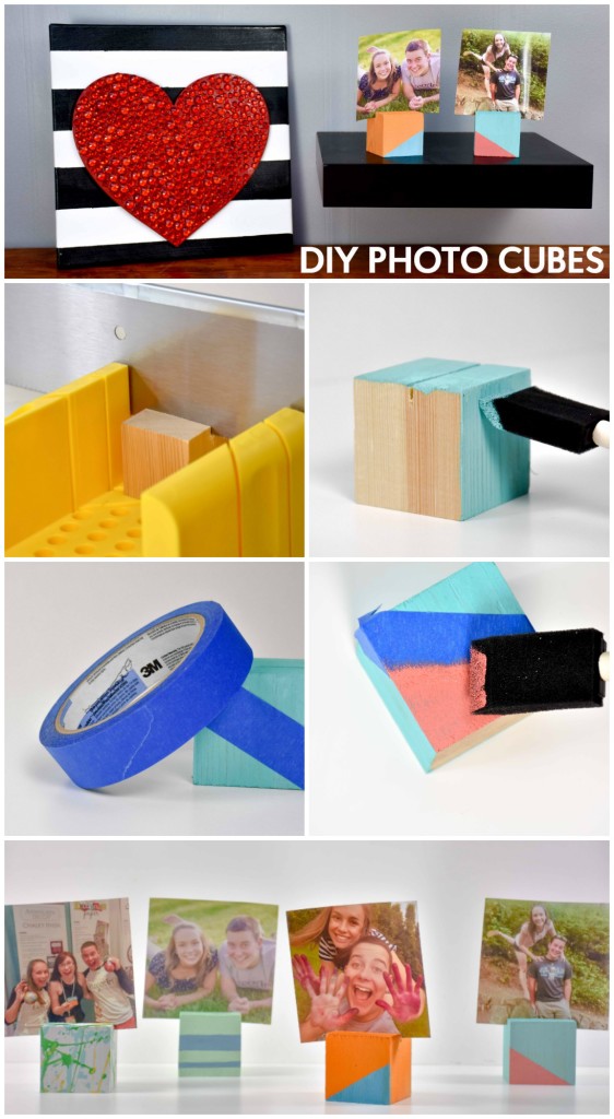 DIY Photo Cubes - A Little Craft In Your Day