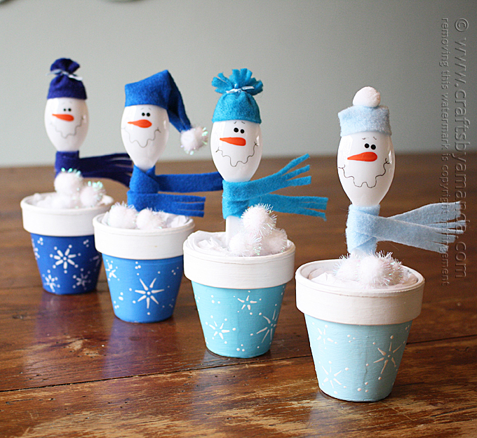 Spoon-Snowmen-in-Clay-Pots-2