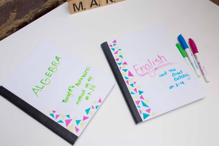 Duck Tape Dry Erase Notebooks A Little Craft In Your Day