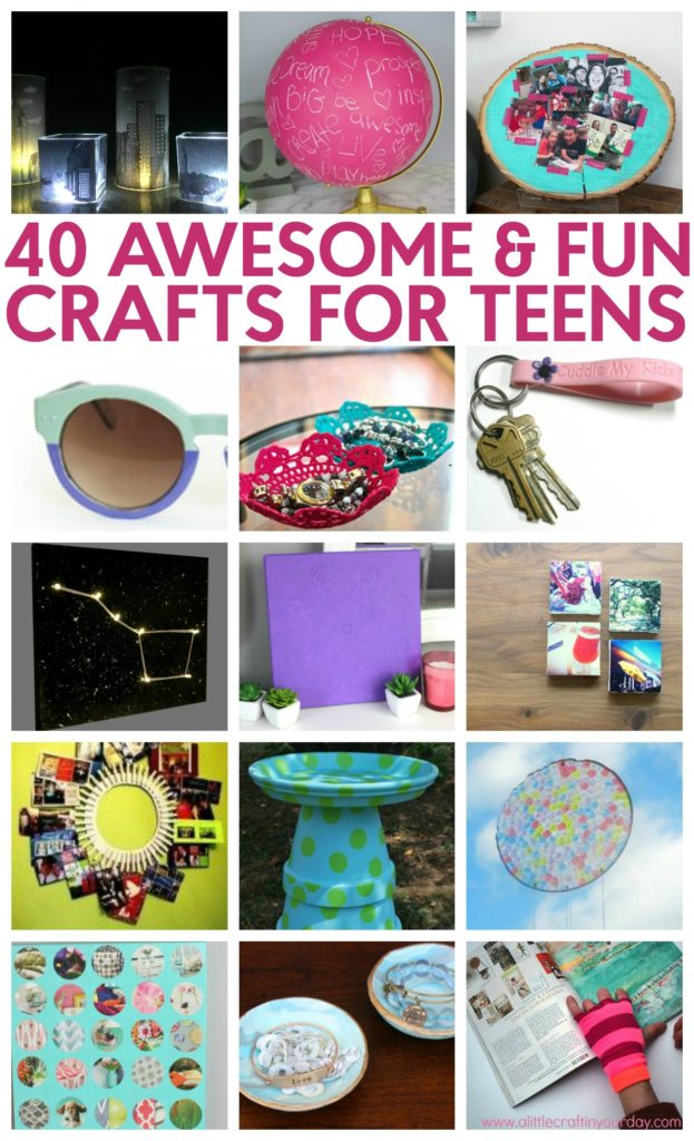 40 Awesome Teen Crafts - A Little Craft In Your Day