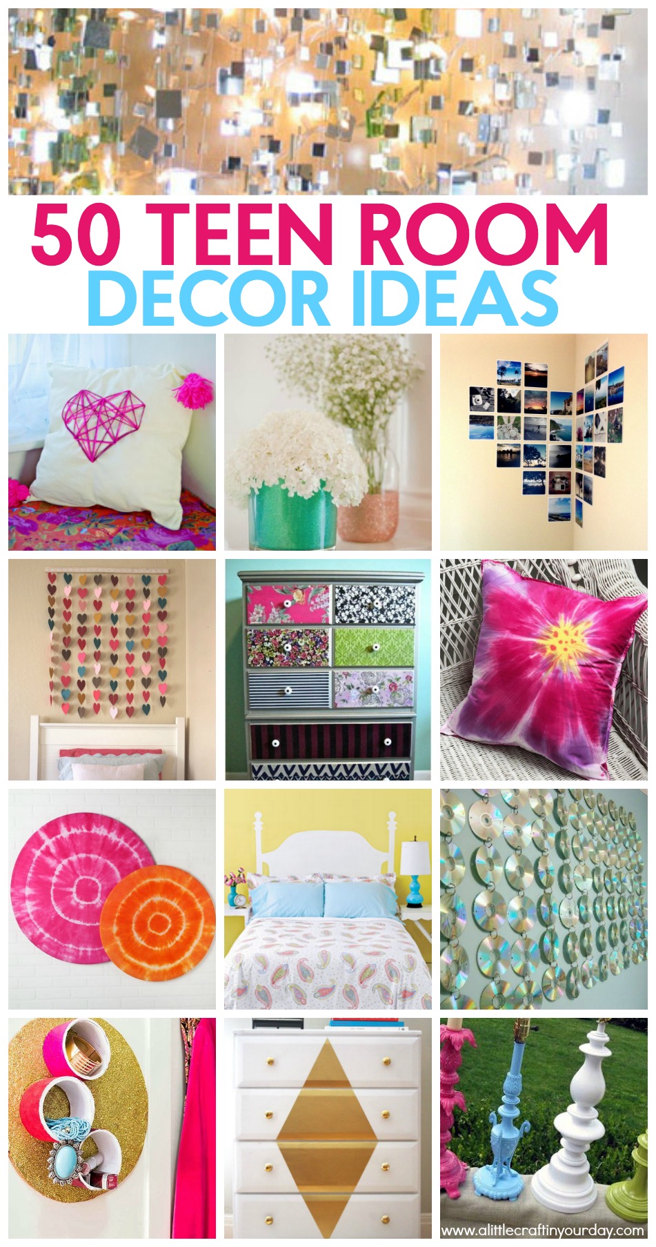 50 Teen Girl Room Decor Ideas - A Little Craft In Your Day