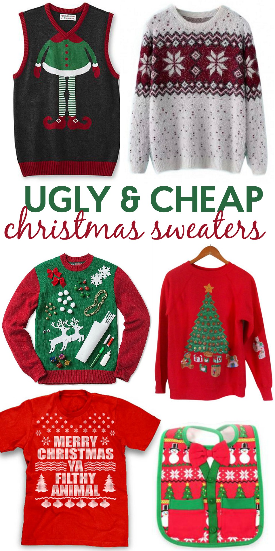 where to buy cheap christmas sweaters