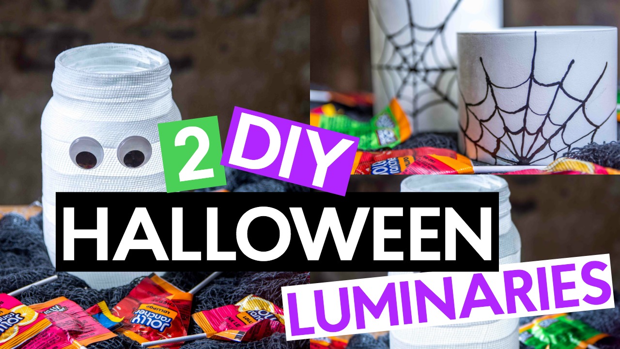 DIY Halloween Luminaries - A Little Craft In Your Day