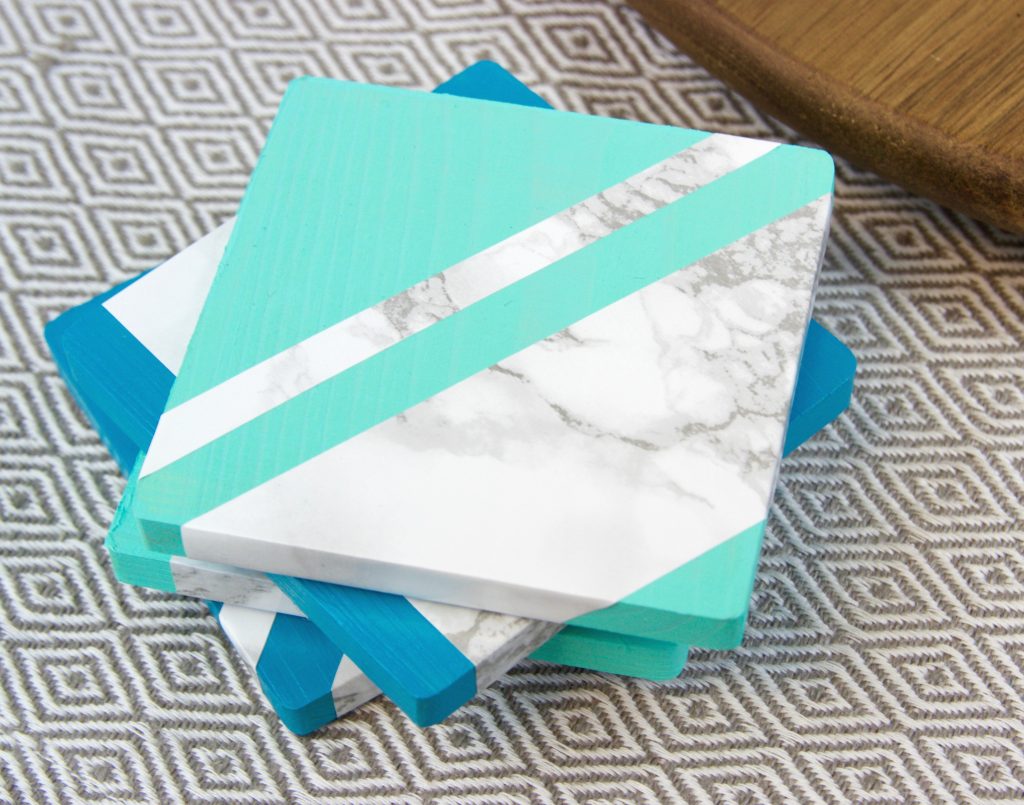 DIY Faux Marble Coasters A Little Craft In Your Day