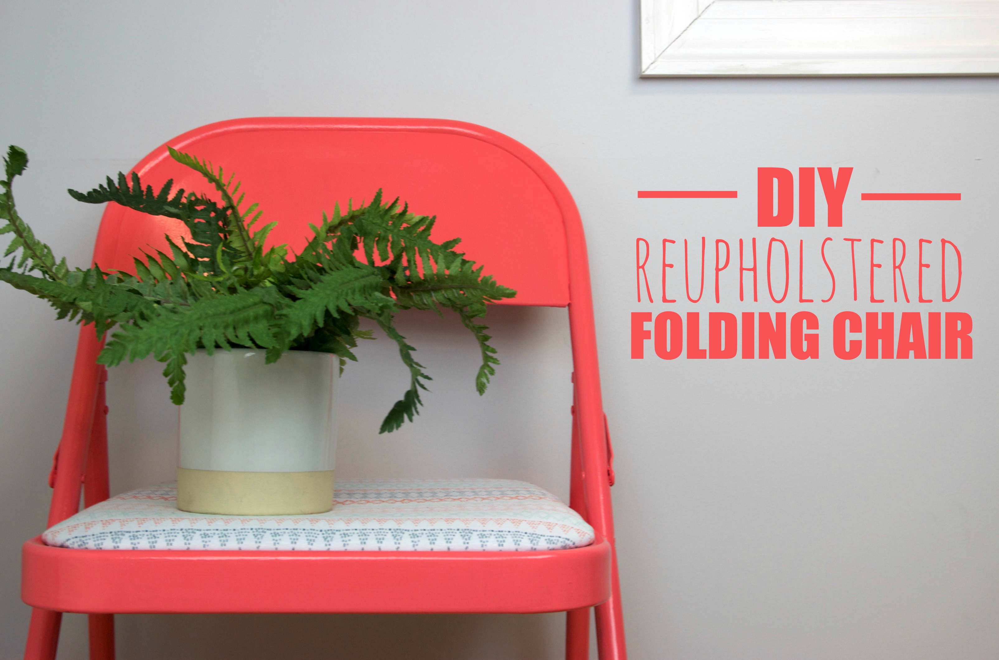 diy_Reupholstered_folding_chair