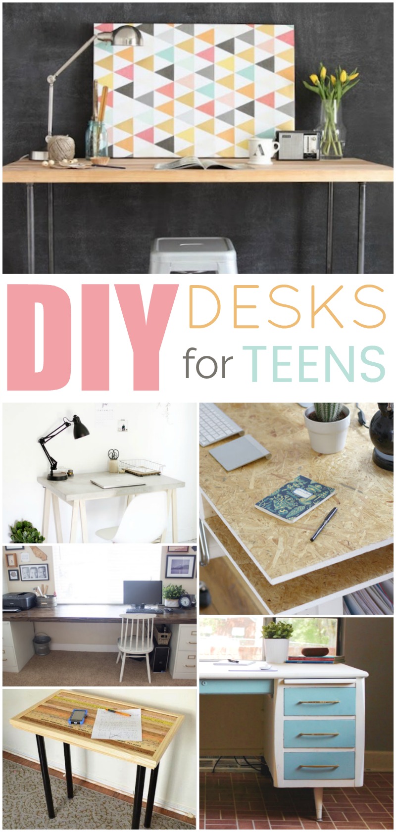 Diy Desk Ideas For Teens A Little Craft In Your Day