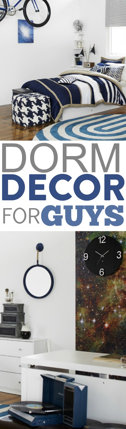 Dorm Essentials For Guys - A Little Craft In Your Day