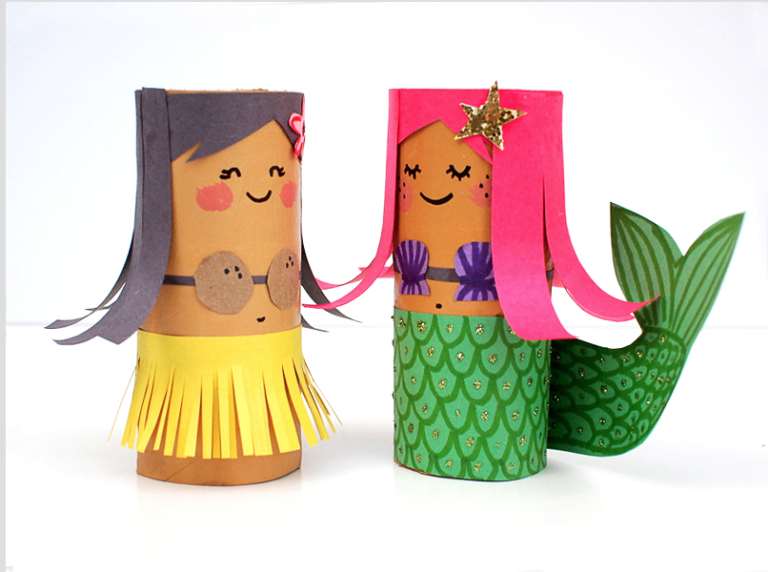 25 Cool Toilet Paper Roll Crafts - A Little Craft In Your Day
