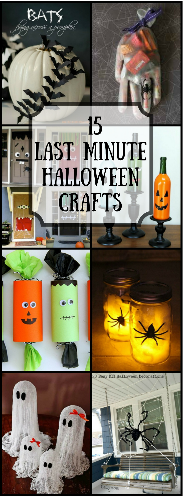 15 Last Minute Halloween Crafts - A Little Craft In Your Day