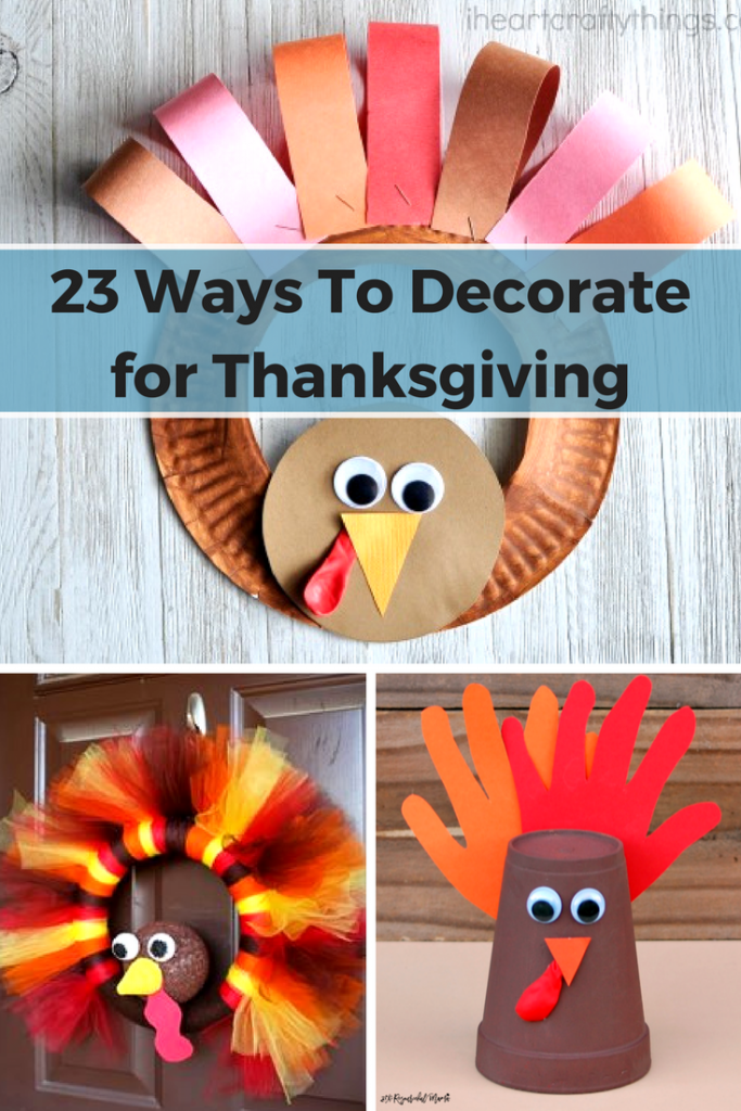 How to make thanksgiving decorations craft