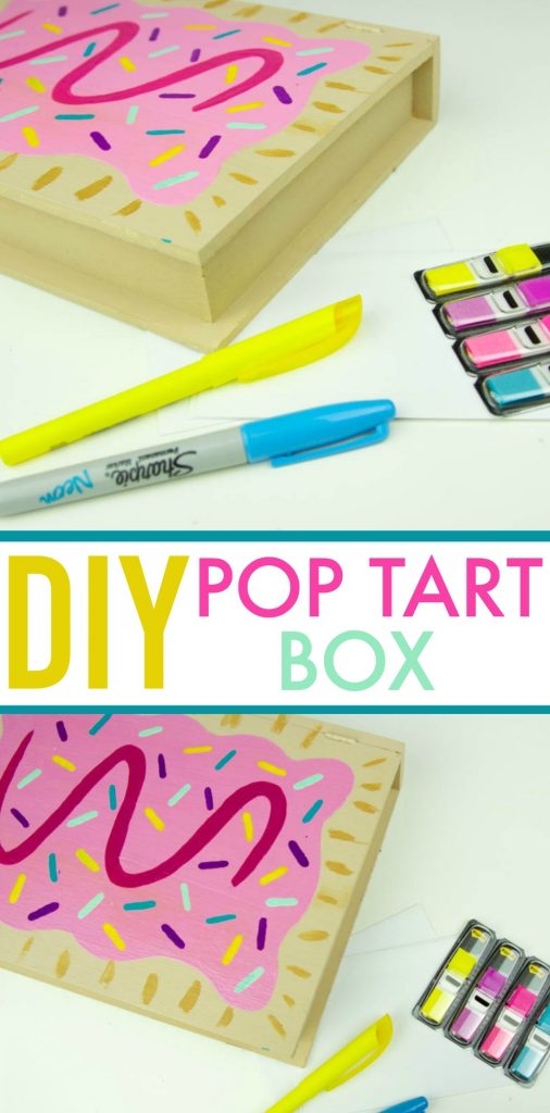 Diy Teen Craft Idea Pop Tart Box A Little Craft In Your Day