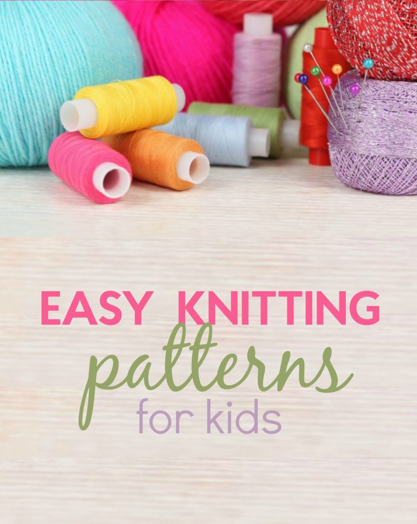 Easy Knitting Patterns For Kids A Little Craft In Your Day