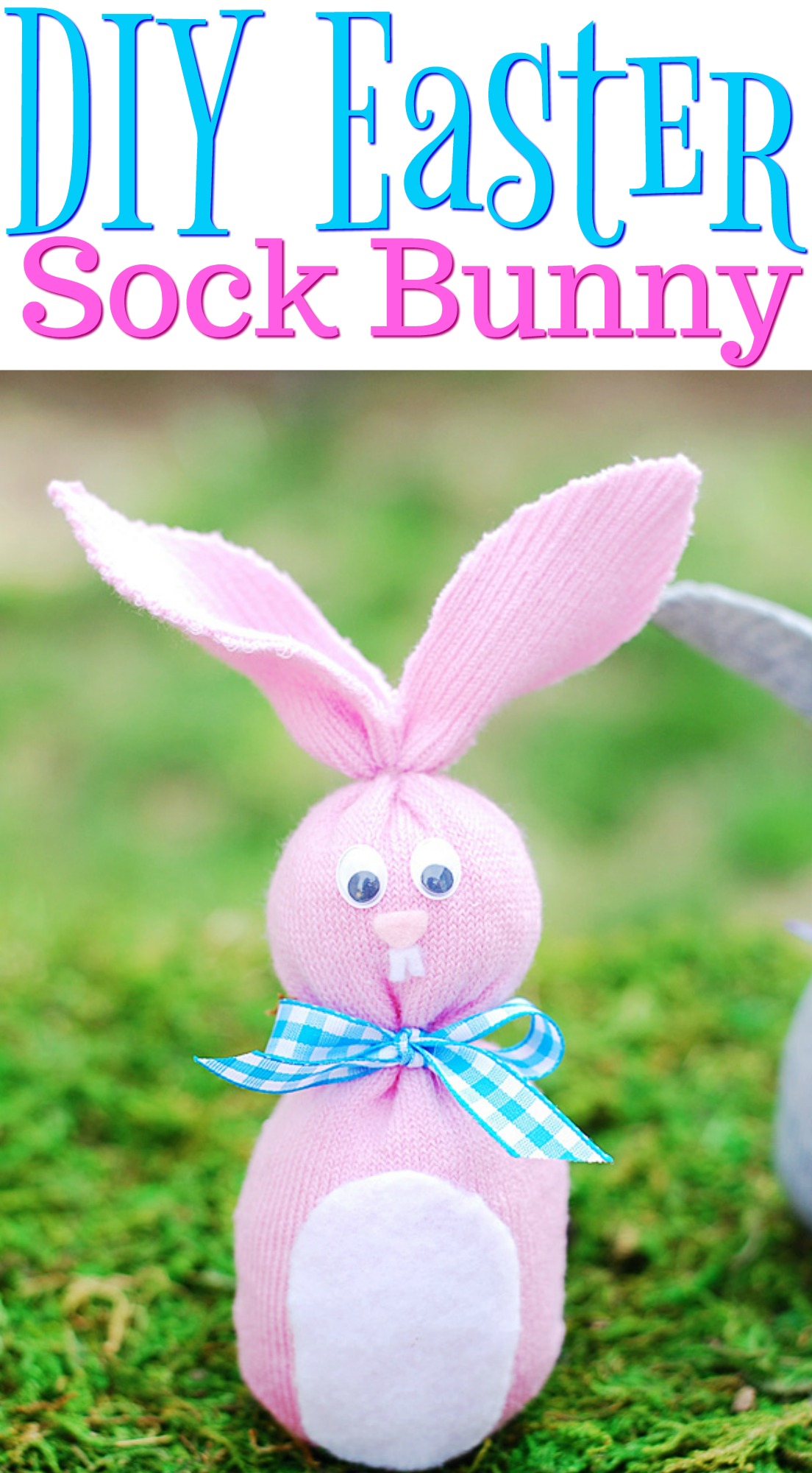 DIY Easter Sock Bunny - A Little Craft In Your Day