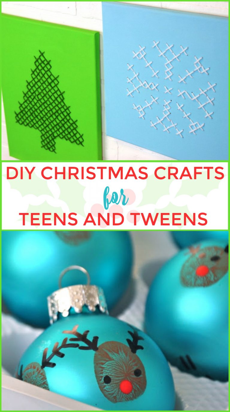 DIY Christmas Crafts For Teens and Tweens - A Little Craft In Your Day