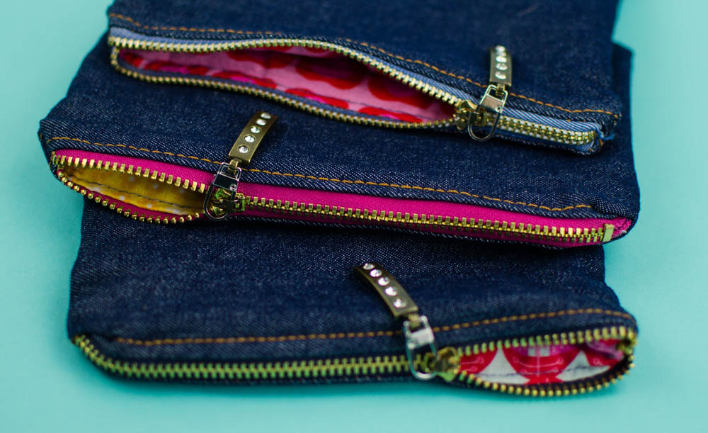 DIY Denim Pouch - A Little Craft In Your Day