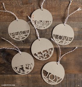 DIY Cricut Christmas Gifts - A Little Craft In Your Day