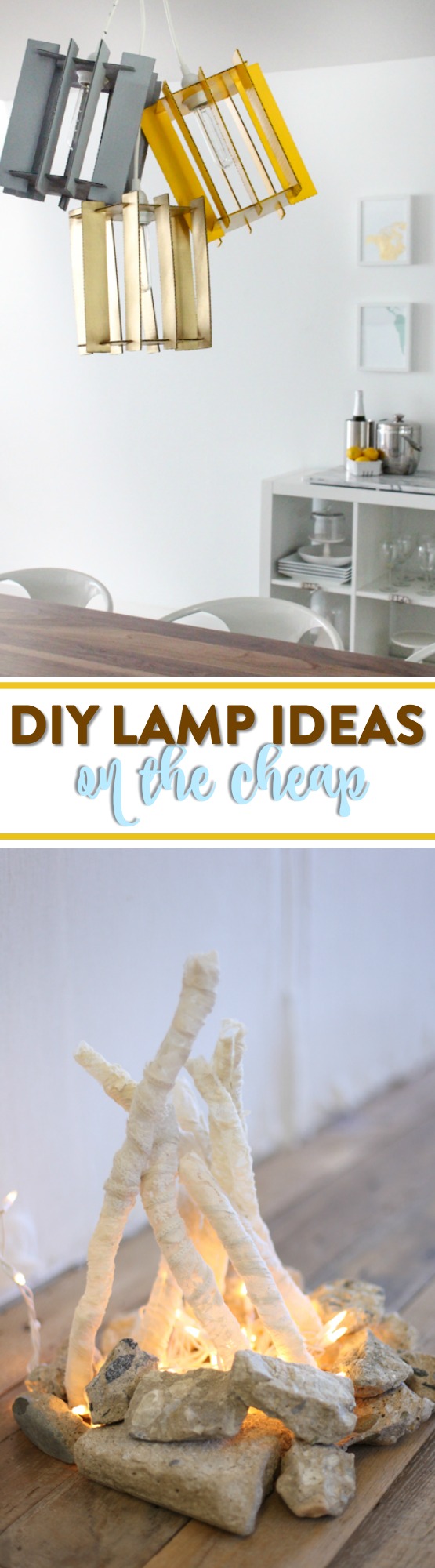 DIY Lamp Ideas for Teen Bedrooms - A Little Craft In Your Day