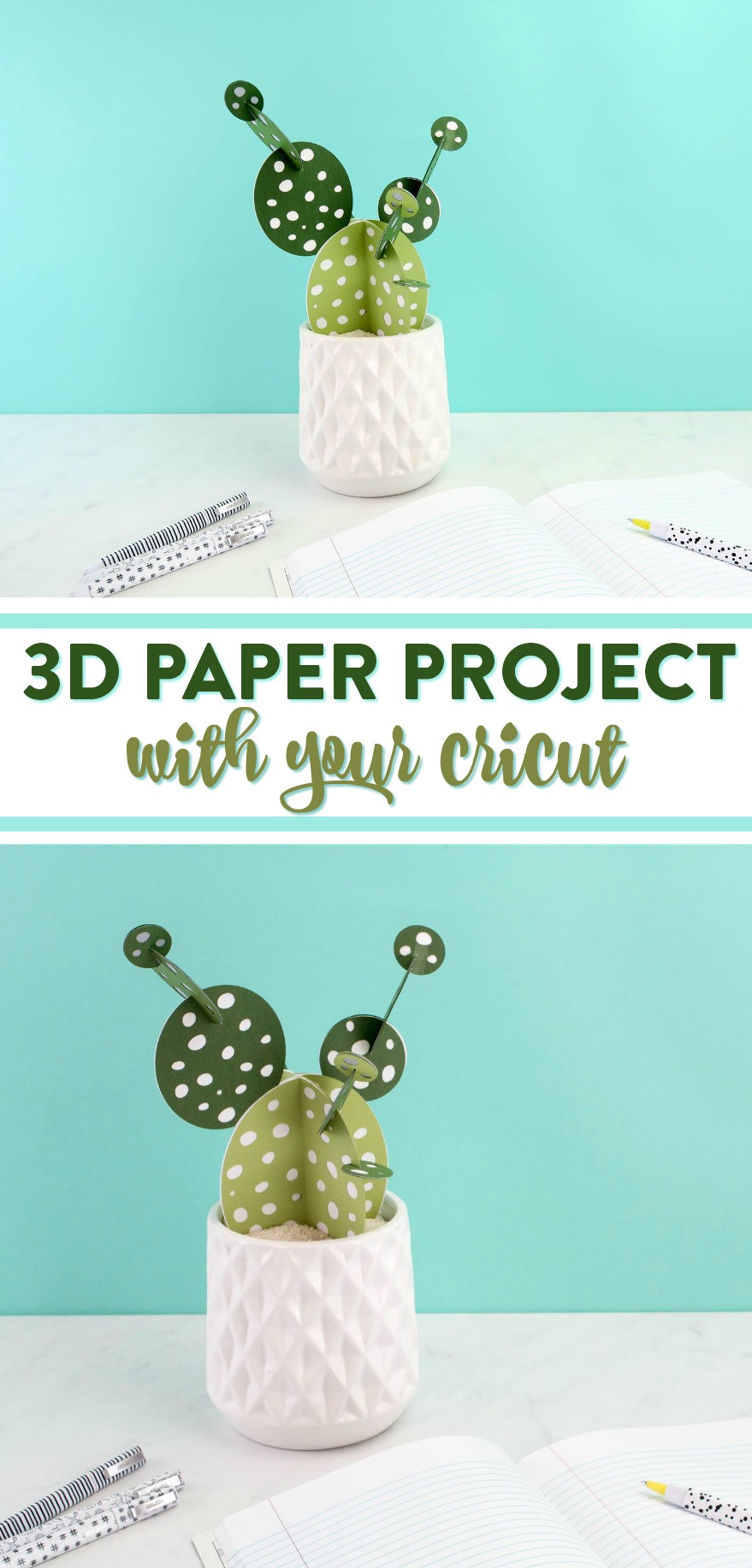 3D Paper Project with Your Cricut - A Little Craft In Your Day