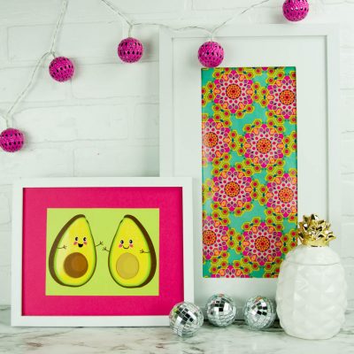 来自礼品包装的 DIY 墙艺术缩略图