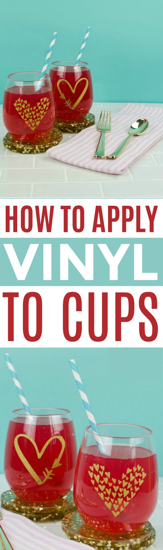 How To Apply Vinyl To Cups A Little Craft In Your Day