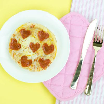 Punny Valentine’s Day Pizza thumbnail