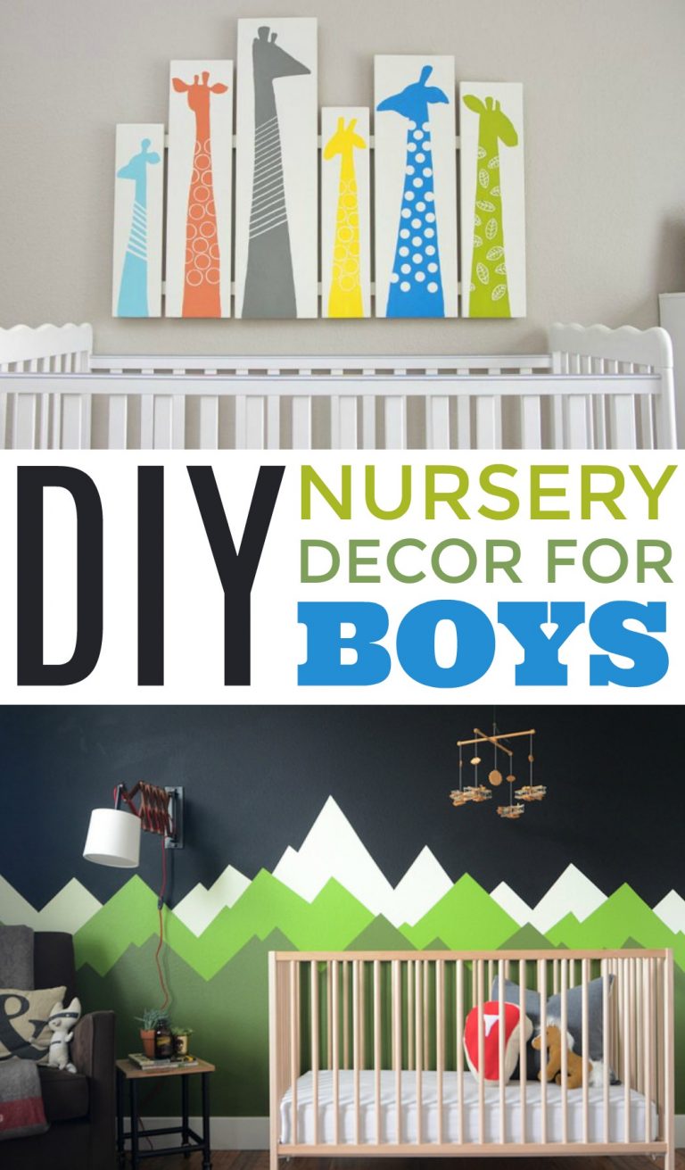 DIY Nursery Decor For Boys A Little Craft In Your Day