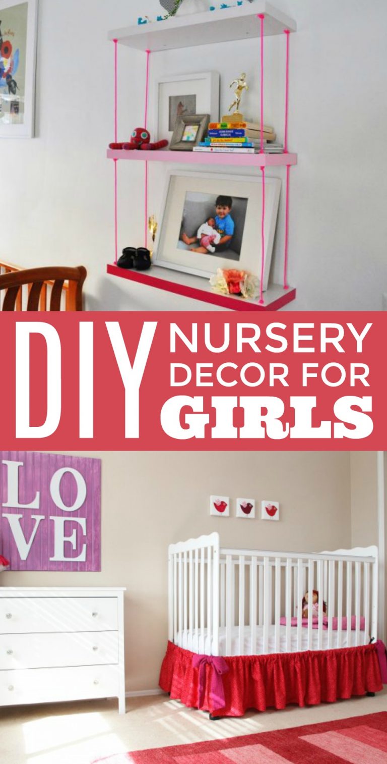DIY Nursery Decor For Girls A Little Craft In Your Day