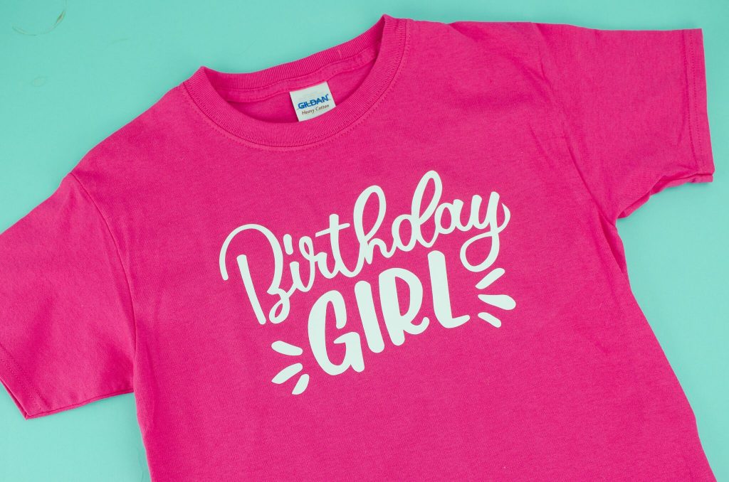 DIY Birthday Girl Shirt