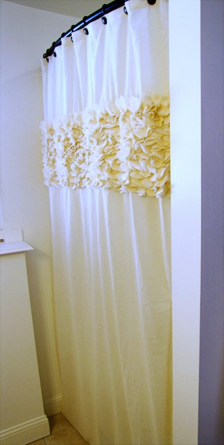 Flower Petal Shower Curtain