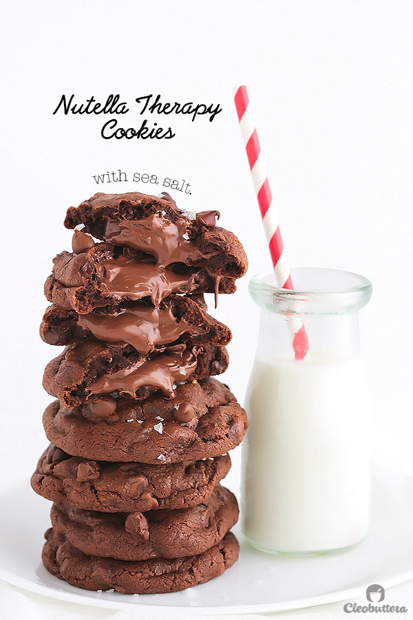 NUTELLA THERAPY COOKIES 