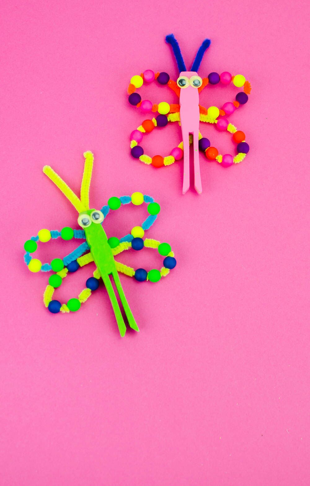 DIY Beaded Butterflies - A Little Craft In Your Day