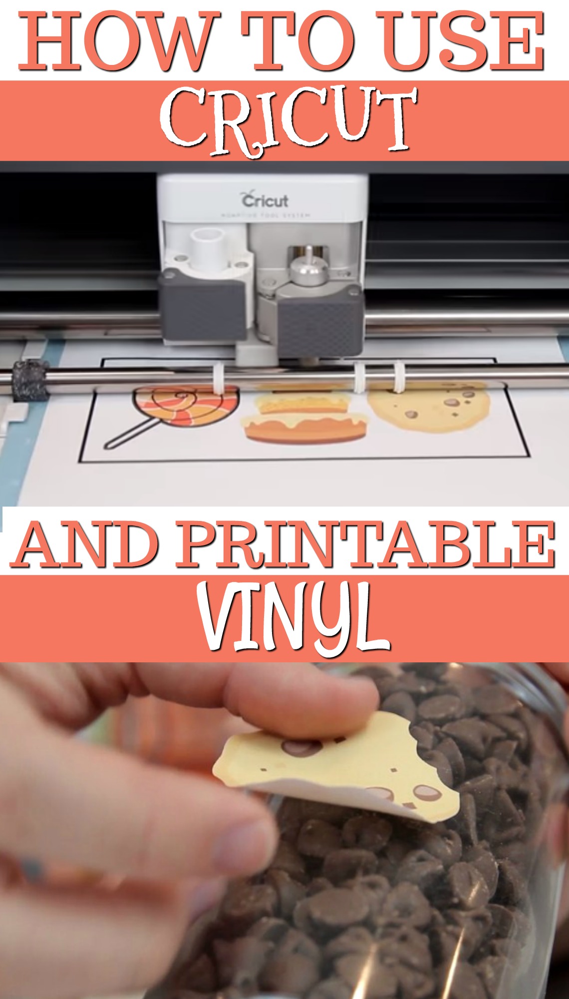 How To Use Cricut Printable Vinyl - A Little Craft In Your Day