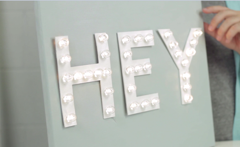 How To Use Cricut Knife Blade | DIY Marquee Letters