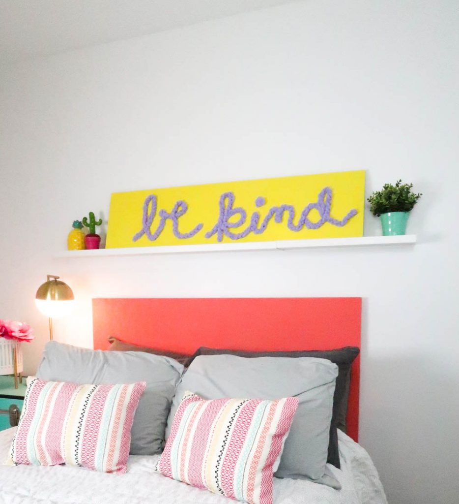 DIY Quote Wall Art - A Little Craft In Your Day