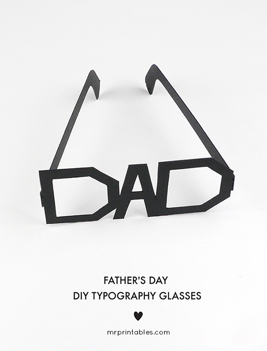 fathers day cut outs