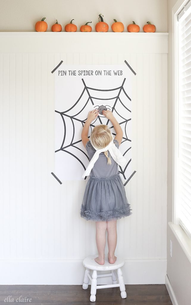 Pin The Spider on the Web 